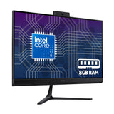 Acer Veriton Z Series AiO desktop (VZ2415G) - Intel Core 5, 8GB RAM, 512GB SSD, 120Hz 23.8" Full HD display, Windows 11