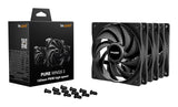 be quiet! Pure Wings 3 120 mm PWM high-speed Triple Pack Computer case Fan 12 cm Black 3 pc(s)