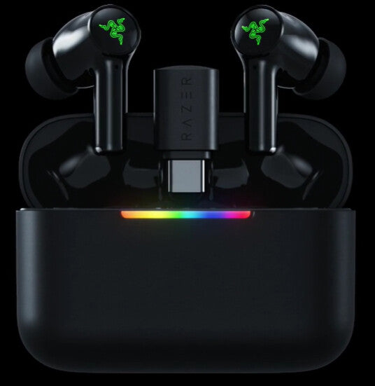 Razer Hammerhead V3 Hyperspeed Headset Wireless In-ear Calls/Music Bluetooth Black