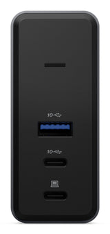 Lenovo X9 Charging GaN Dock Wired USB 3.2 Gen 2 (3.1 Gen 2) Type-C Grey