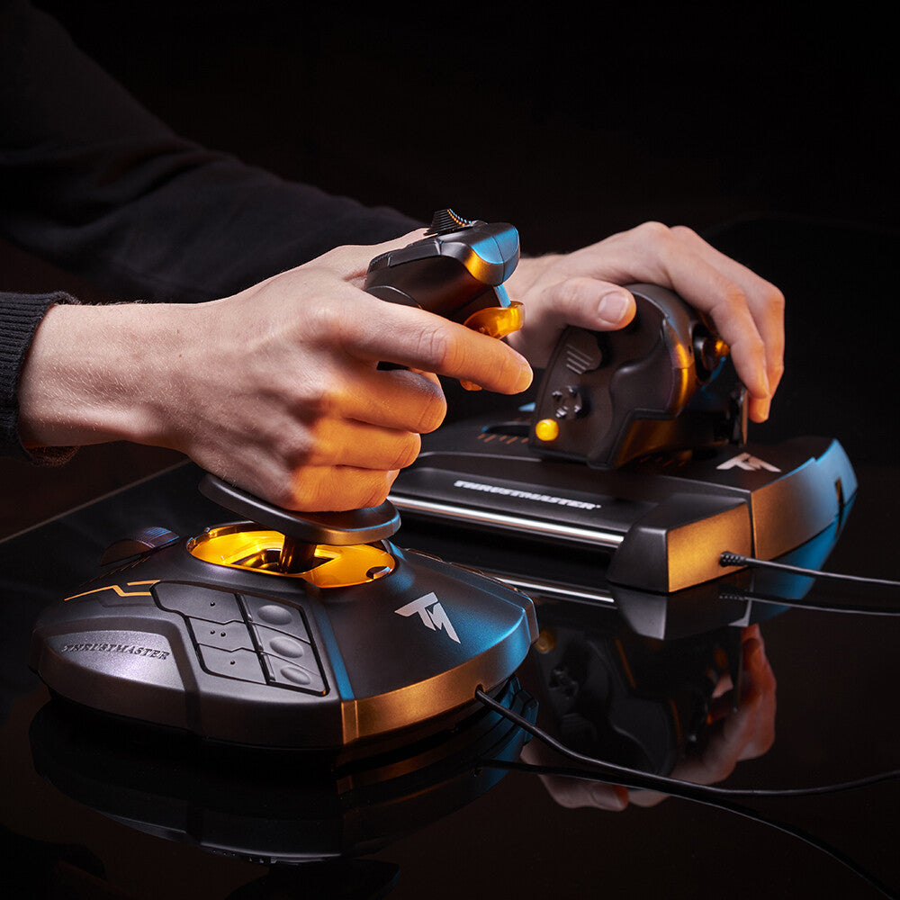 Thrustmaster T.16000M FCS Flight Pack Black USB Flight Sim Analogue / Digital PC