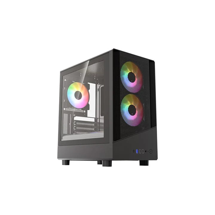 Galaxie DCG | AMD Ryzen 5 5600G | Graphiques intégrés | 16 Go de RAM | Disque SSD de 250 Go | Windows 10/11 | PC de jeu