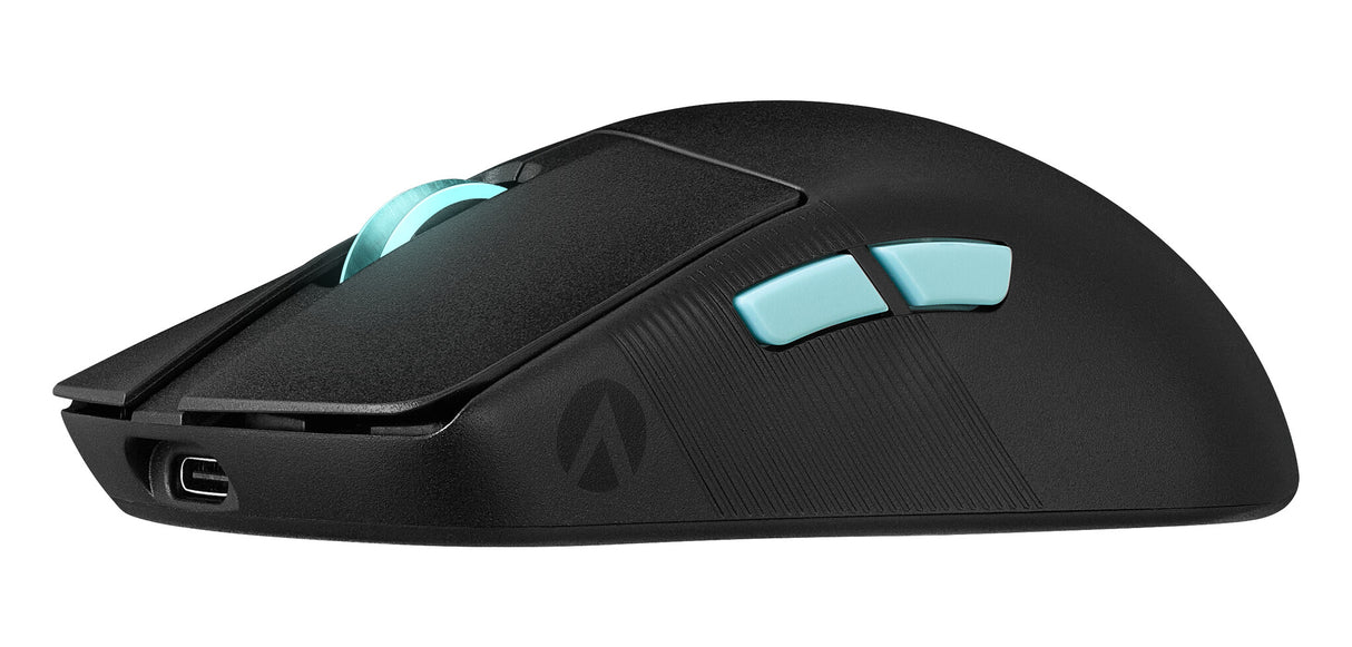 Souris de jeu Asus ROG Harpe Ace Aim Lab Edition, sans fil/Bluetooth/USB, ultra légère, 36 000 DPI, logiciel synergique, RVB, bande antidérapante pour souris