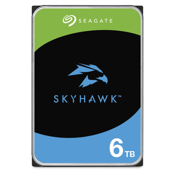 Seagate SkyHawk Surveillance ST6000VX009 Disque dur interne SATA III 6 To 3,5" 5 400 tr/min 256 Mo de cache