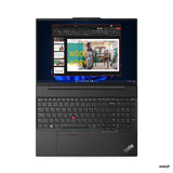 Lenovo ThinkPad E16 Gen 1 (AMD) AMD Ryzen™ 7 7730U Laptop 40.6 cm (16") WUXGA 16 GB DDR4-SDRAM 512 GB SSD Wi-Fi 6 (802.11ax) Windows 11 Pro UK English Black