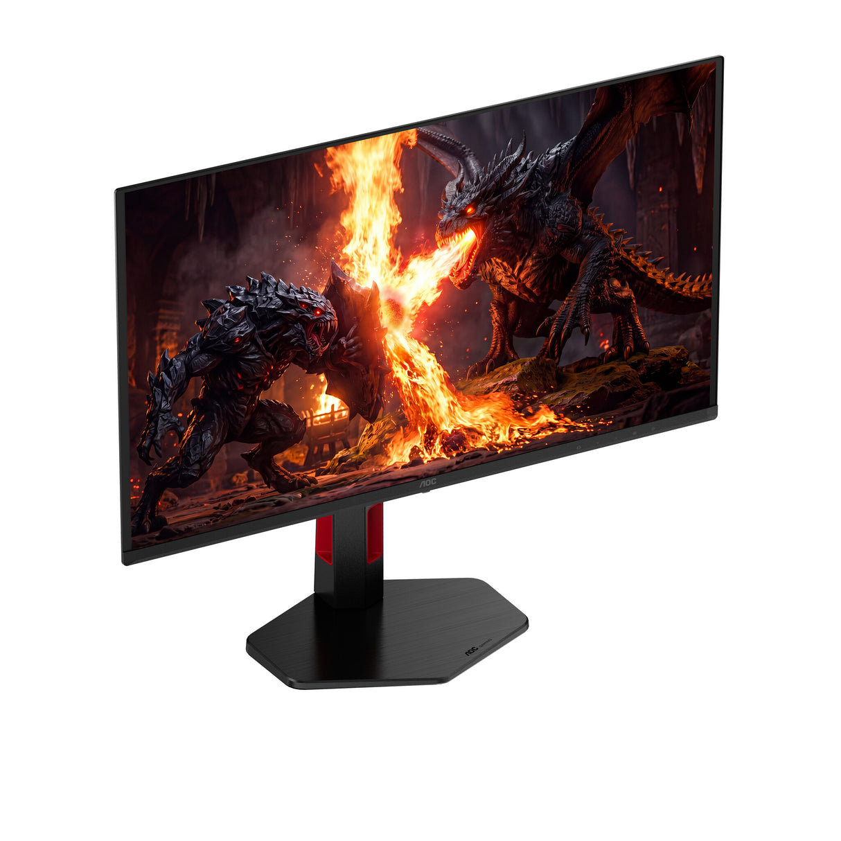 AOC G4 Q27G4SDR computer monitor 67.3 cm (26.5") 2560 x 1440 pixels Quad HD QD-OLED Black, Red