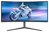 Philips Evnia 34M2C6500/00 computer monitor 86.4 cm (34") 3440 x 1440 pixels Wide Quad HD QD-OLED Grey