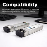 Origin Storage Fortinet compatible Transceiver SFP+ 10GBase-SR (850nm MMF 300m LC DOM)