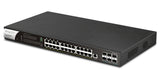 DrayTek PQ2300XB Managed L2+ 2.5G Ethernet (100/1000/2500) Power over Ethernet (PoE) 1U Black