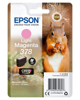 Epson Squirrel Singlepack Light Magenta 378 Claria Photo HD Ink