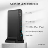 ASUS Triple Display USB-C Dock DC300 Docking USB 3.2 Gen 2 (3.1 Gen 2) Type-C Black