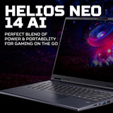 Acer Predator Helios Neo 14 AI PHN14-71 - Intel Core Ultra 7 255HX, 32GB, 1TB SSD, NVIDIA GeForce RTX 5070, 14" OLED 120Hz, Windows 11 Gaming Laptop