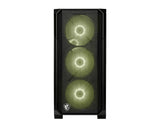 MSI MAG FORGE M120R AIRFLOW computer case Mini Tower Black, Transparent