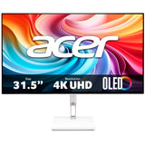 Acer CE320QK X Widescreen LCD Monitor - 31.5" Ultra HD (3840x2160), QD-OLED, 165Hz, 0.03ms response, ZeroFrame, HDR400 True Black, FreeSync Premium Pro