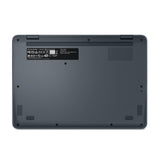 Lenovo 100w Gen 4 Intel® N N100 Laptop 29.5 cm (11.6") HD 4 GB LPDDR5-SDRAM 128 GB SSD Wi-Fi 6 (802.11ax) Windows 11 Pro UK English Grey