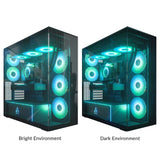 ARCTIC Xtender Black (Clear Glass) Black, Transparent
