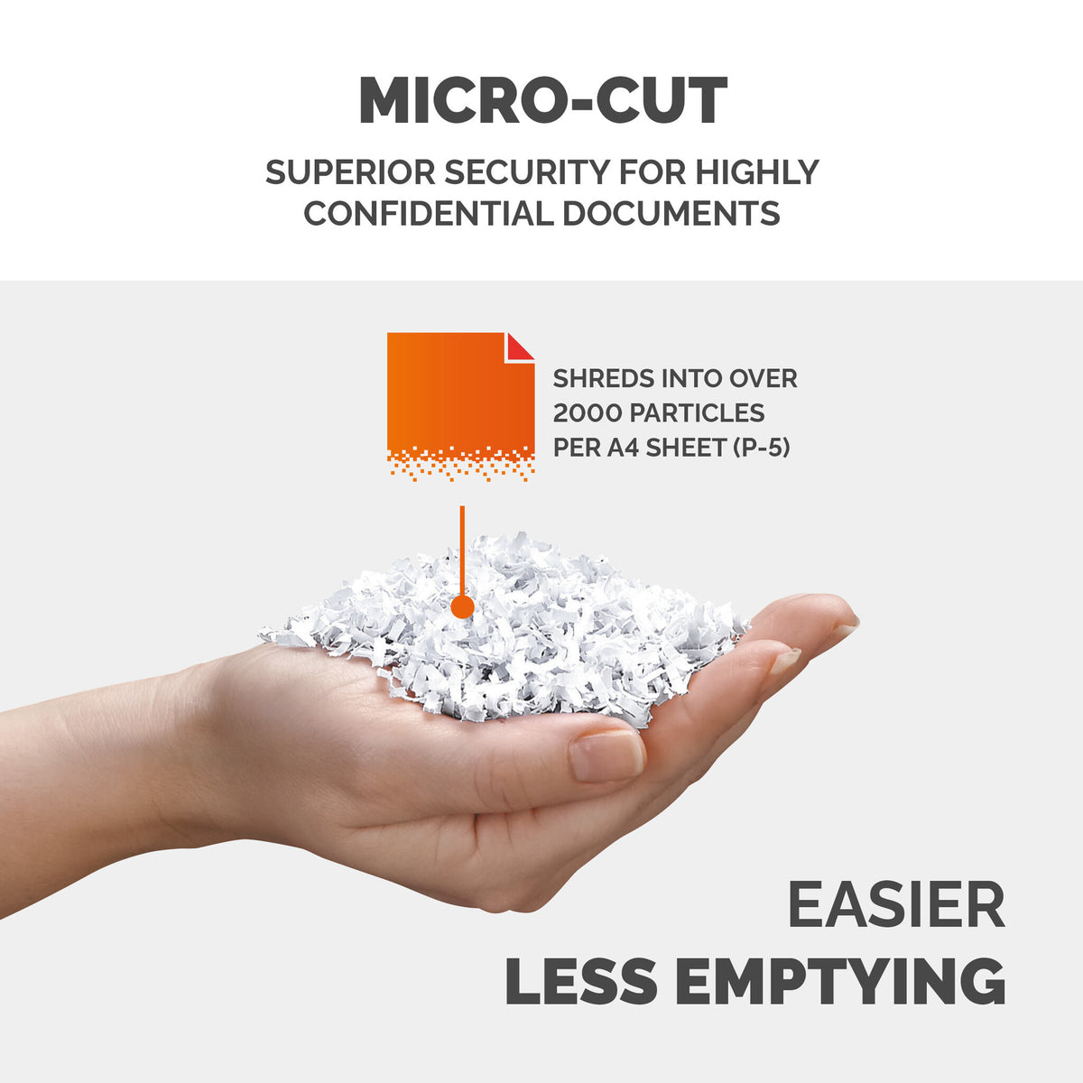 Direct Shred Fellowes Powershred 10M paper shredder Micro-cut shredding 65 dB Black ...