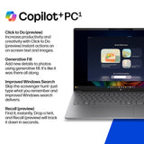 HP OmniBook 5 Laptop Next Gen AI 16-bm0000nax Copilot+ PC Intel Core Ultra 7 40.6 cm (16") 2K 16 GB LPDDR5x-SDRAM 512 GB SSD Wi-Fi 6 (802.11ax) Windows 11 Home Silver