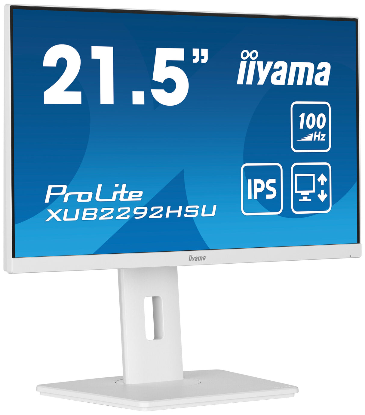 iiyama ProLite XUB2292HSU-W6 computer monitor 54.6 cm (21.5") 1920 x 1080 pixels Full HD LED White