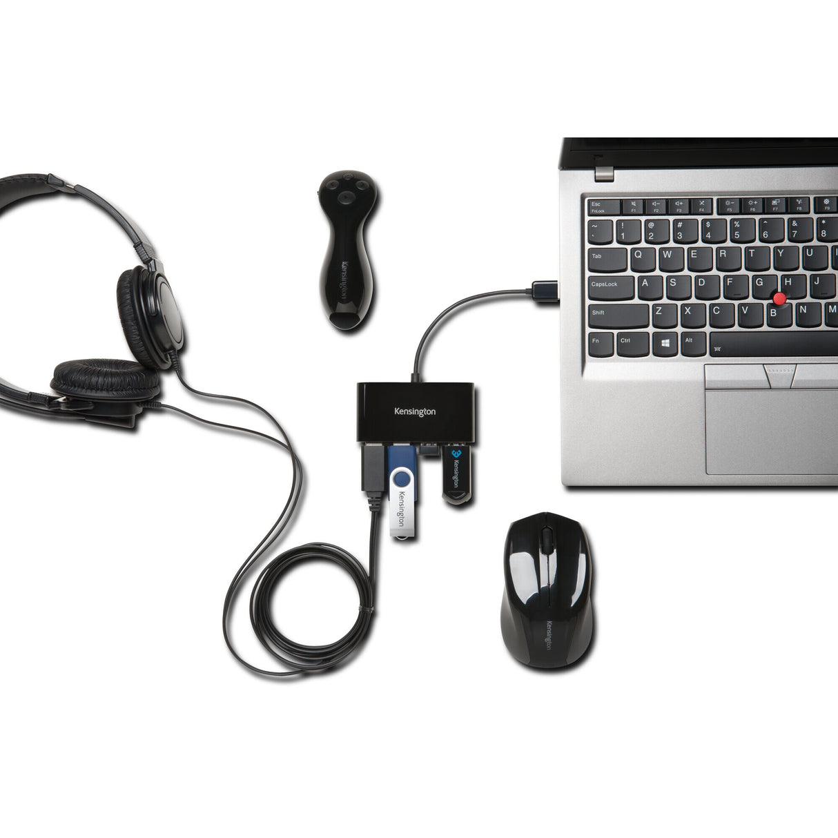 Kensington USB 2.0 4-Port Hub