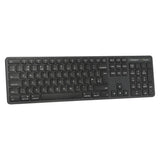 Targus EcoSmart AKB873UK keyboard Universal RF Wireless + Bluetooth QWERTY UK English Black