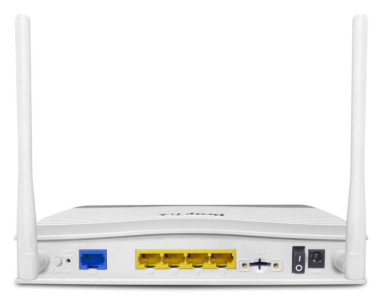 DrayTek VC510AX-K wireless router Gigabit Ethernet Dual-band (2.4 GHz / 5 GHz) 5G