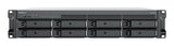 Synology RackStation RS1226RP+ NAS/storage server Rack (2U) AMD Ryzen V1500B 4 GB DDR4 0 TB Synology DSM Black