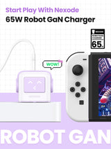 Ugreen USB-A+2C 65W UNO GAN CHARGER Mobile computer, Mobile phone, Laptop, Tablet, Watch AC, USB Indoor