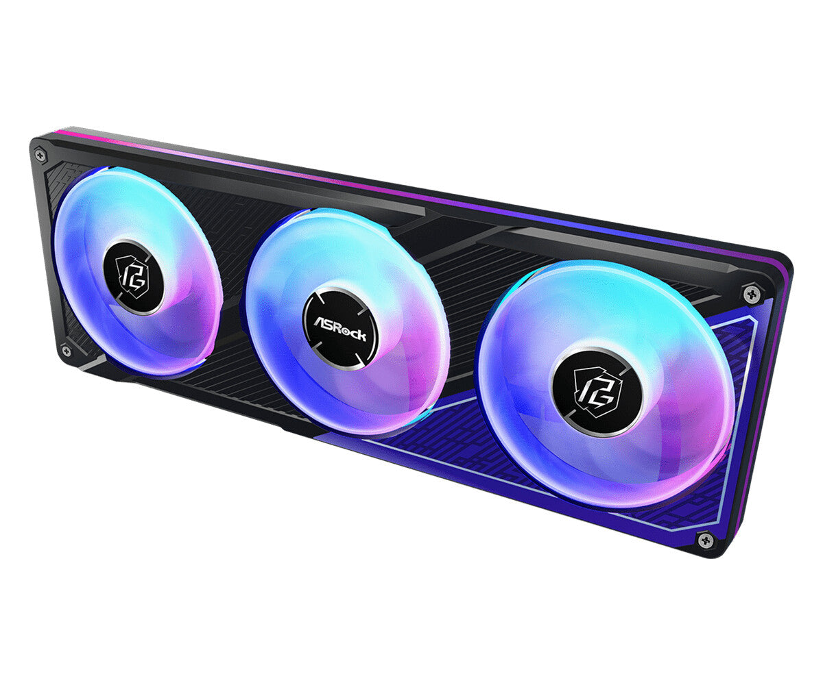 Asrock Phantom Gaming 360 LCD Processor All-in-one liquid cooler 12 cm Black