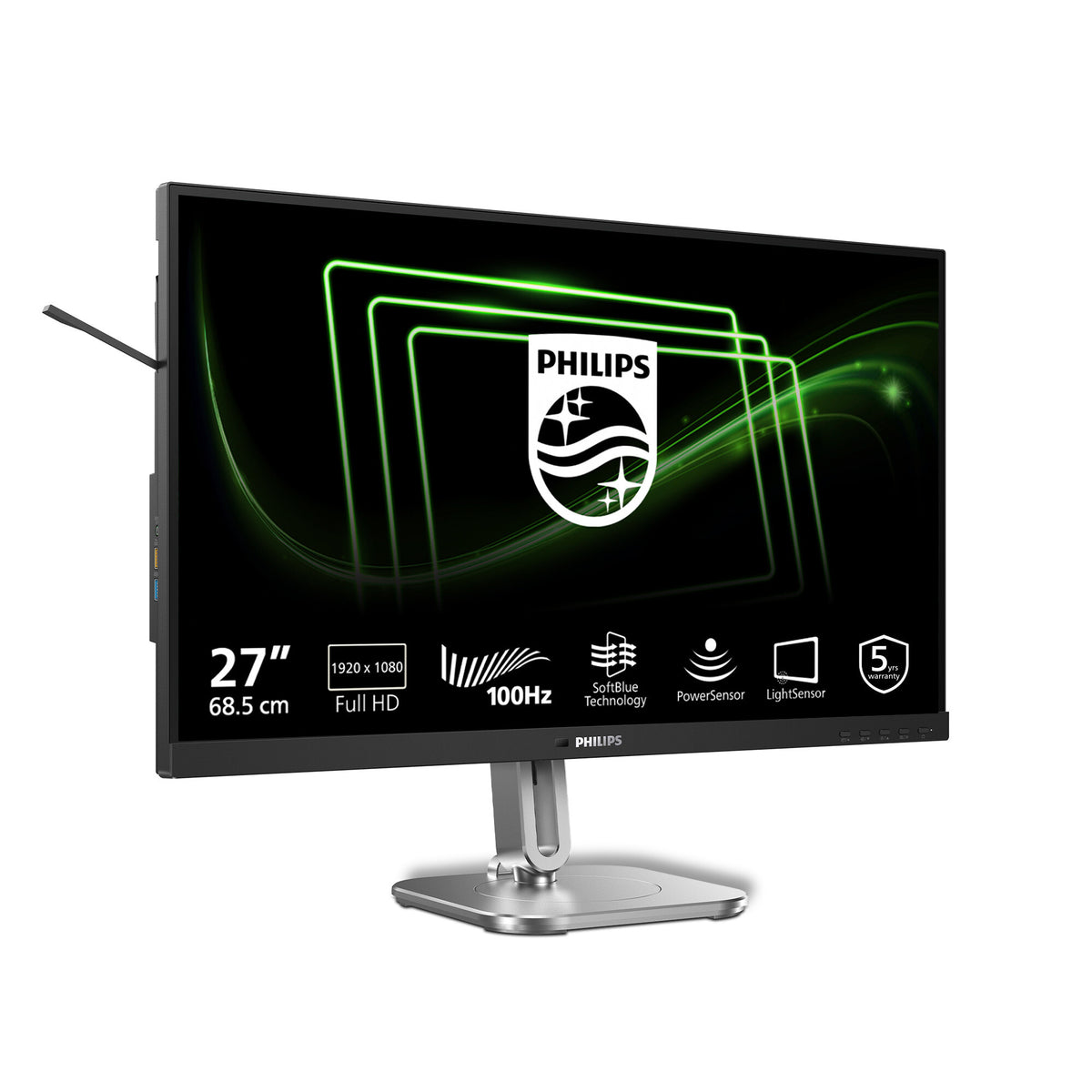Philips 5000 series 27B2G5200/00 computer monitor 68.6 cm (27") 1920 x 1080 pixels Full HD LCD Anthracite
