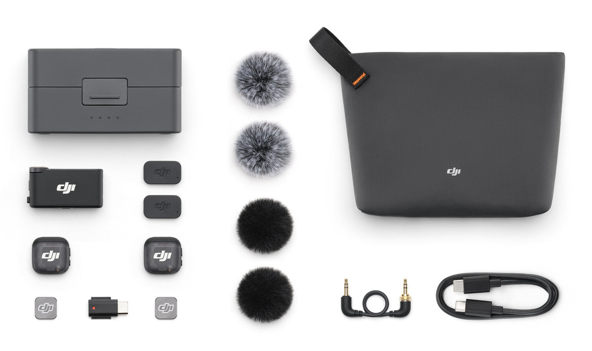 DJI Mic 3 (2TX+1 RX+Charging Case)