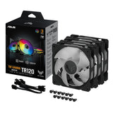 ASUS TUF GAMING TR120 ARGB 3IN1 Black Computer case Air cooler 12 cm