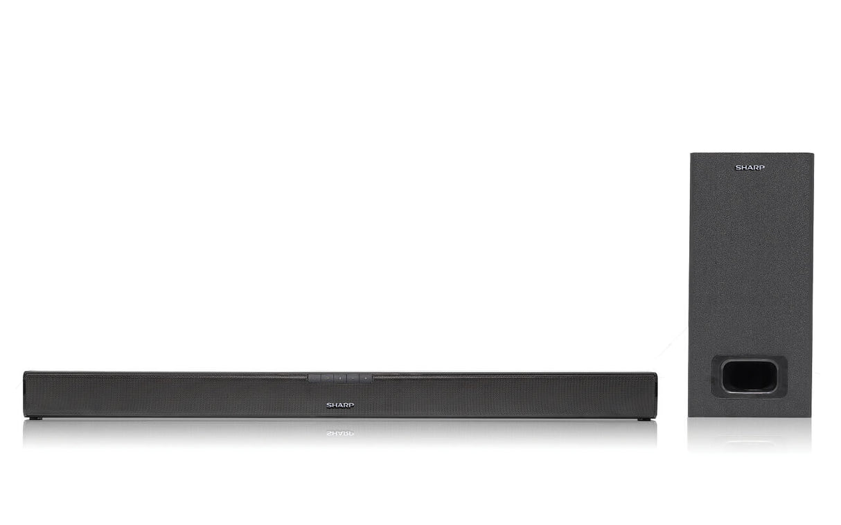 Sharp HT-SBW110 soundbar speaker Black 2.1 channels 180 W