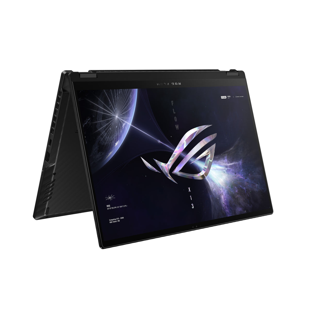 ASUS ROG Flow X13 GV302XU-MU010W AMD Ryzen™ 9 7940HS Hybrid (2-in-1) 34 cm (13.4") Touchscreen WQXGA 16 GB LPDDR5-SDRAM 1 TB SSD NVIDIA GeForce RTX 4050 Wi-Fi 6E (802.11ax) Windows 11 Home Black