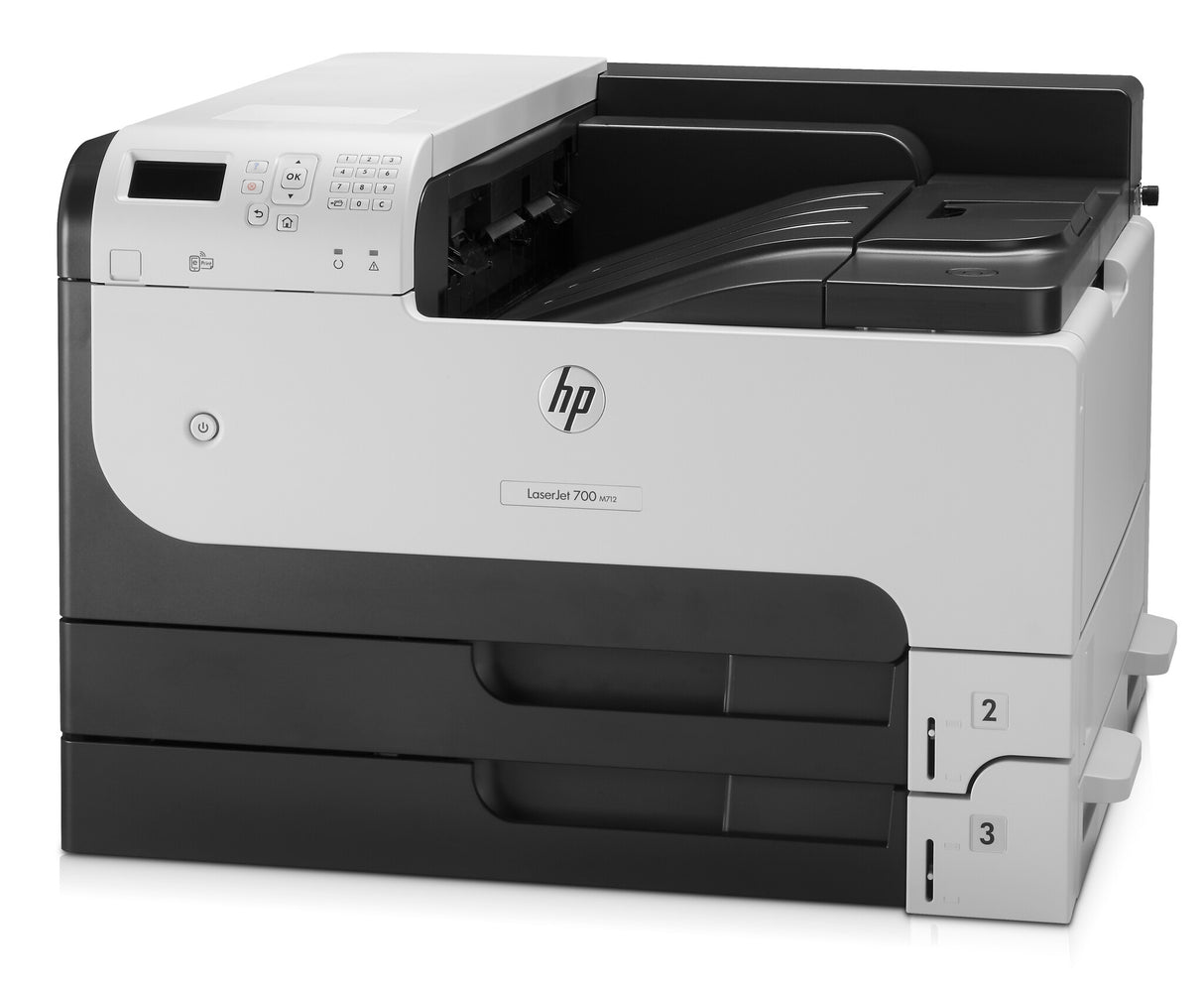 HP LaserJet Enterprise 700 Printer M712dn, Black and white, Printer for Business, Print, Front-facing USB printing; Two-sided printing