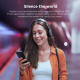 Lenovo 4XD1T60925 headphones/headset Wireless Head-band Office/Call center USB Type-C Bluetooth Grey