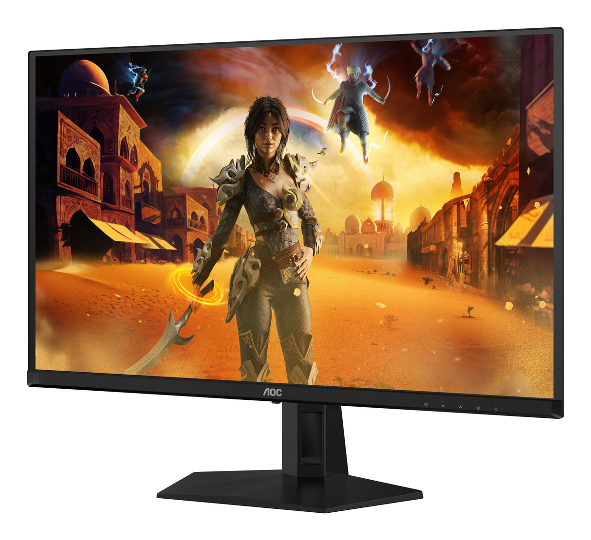 AOC G4 Q27G41ZDF computer monitor 67.3 cm (26.5") 2560 x 1440 pixels Quad HD QD-OLED Black, Red