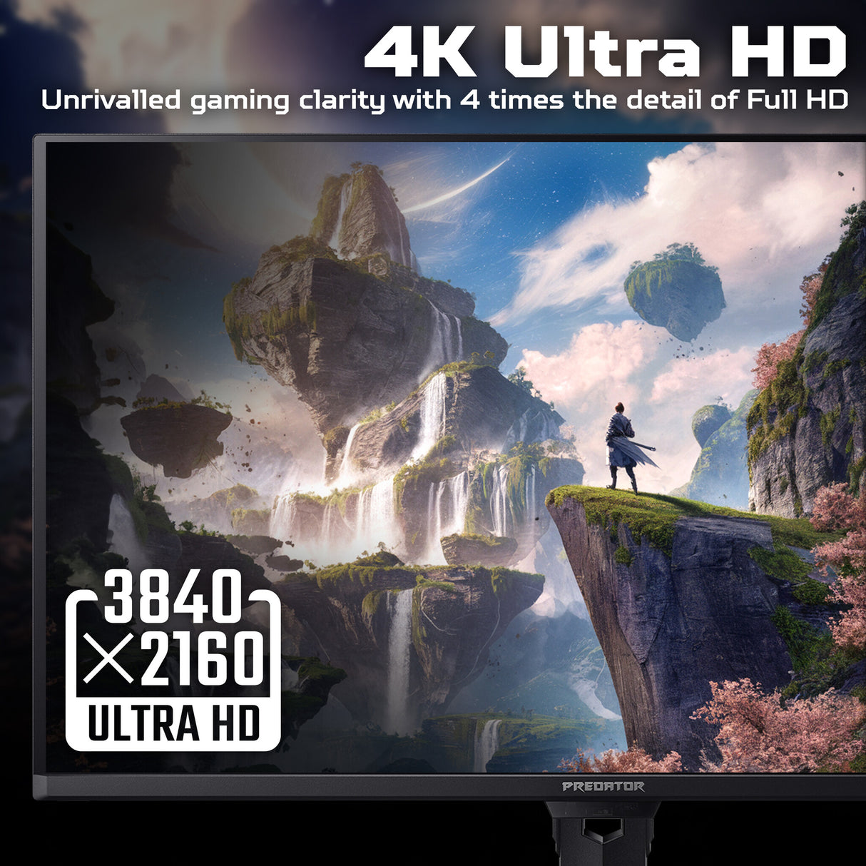 Acer X Predator X32X5 - 31.5", Ultra HD (3840x2160), QD-OLED, 240Hz, 0.01ms (PRT), 0.03ms (GTG), HDR500 TrueBlack, FreeSync Premium Pro, Gaming Monitor