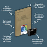 Epson Multipack 4-colour 406 Umbrella DURABrite Ultra EasyMail Ink