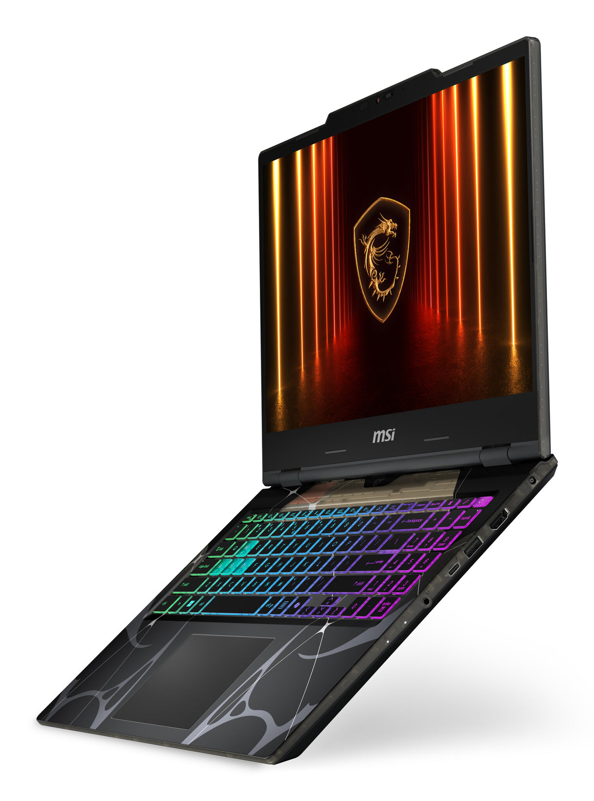 MSI Cyborg 15 B2RWFKG-020UK Intel Core 7 240H Laptop 39.6 cm (15.6") Full HD 16 GB DDR5-SDRAM 512 GB SSD NVIDIA GeForce RTX 5060 Wi-Fi 6E (802.11ax) Windows 11 Home Black