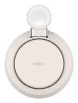 Belkin WIZ040MYSD mobile device charger Headphones, Smartphone Chrome, White USB Wireless charging Fast charging Indoor