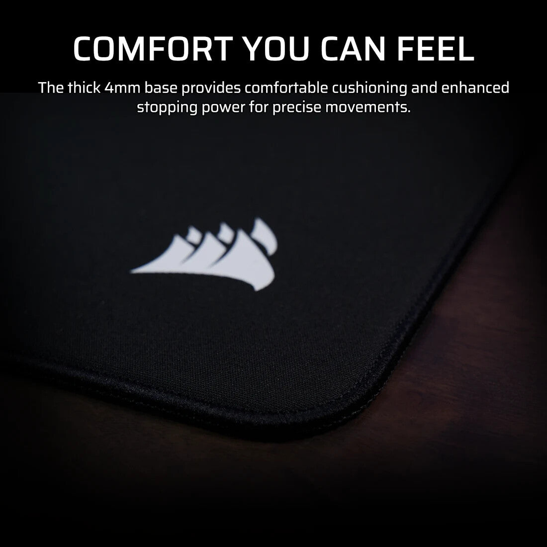 Corsair MM PRO Control Medium Esports-Tuned Cloth Mouse Pad - Black
