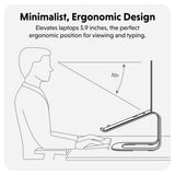 HYPER HS1110GYGL laptop stand Grey 40.6 cm (16")