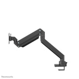 Neomounts NM-D775BLACKPLUS Monitor arm 10-49" - gas spring - Topfix - 180°-stop