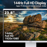 Acer Aspire S24-B All-in-One Desktop - Intel Ultra 5 226V, 16GB, 512GB SSD, Integrated Intel ARC Graphics, 23.8" Full HD, Windows 11, White