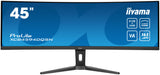 iiyama G-MASTER 45"LCD Curved Bus. UWQHD computer monitor 114.3 cm (45") 5120 x 1440 pixels Dual QHD LED Black