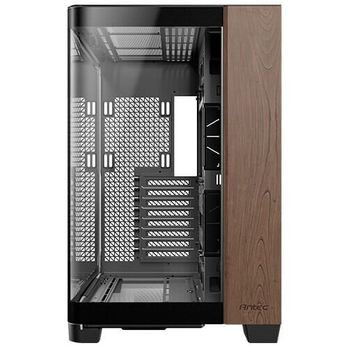 Antec C8 Curve Wood Full Tower Black, Transparent, Wood