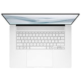 ASUS Zenbook S16 UM5606GA-SR040W Copilot+ PC AMD Ryzen™ AI 7 445 Laptop 40.6 cm (16") Touchscreen 3K 32 GB LPDDR5x-SDRAM 1 TB SSD Wi-Fi 7 (802.11be) Windows 11 Home White