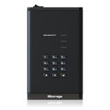 iStorage diskAshur DT³ HDD 30TB | Secure Portable Desktop Drive |FIPS 140-3 Level 3 pending| AES-XTS 256-bit Hardware Encryption | Common Criteria EAL5+ (Hardware Certified) | PIN protected | OS & Platform Independent |GDPR, TAA Compliant|Brute force hack