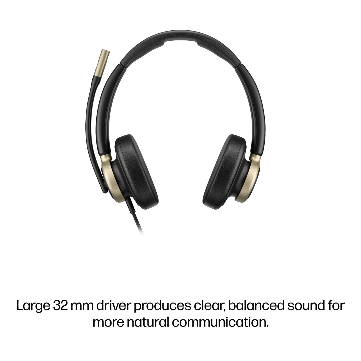 HP Poly Mission 825 Stereo USB Wired Headset (Bulk)